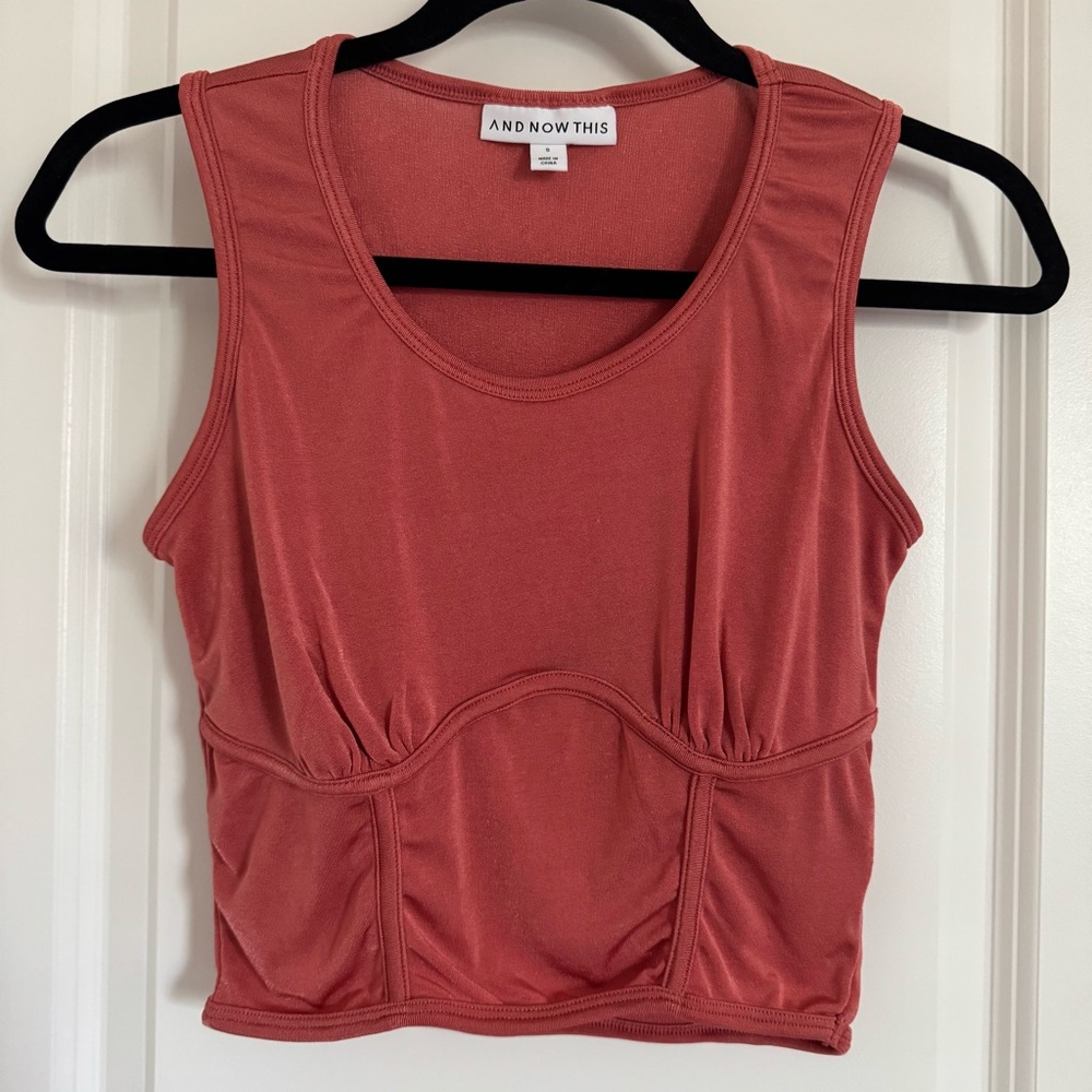 And Now This Women's Coral Tank Top, S